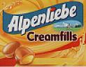 ALPENLIEBE CREAMFILLS (and logo) trademark logo