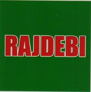 RAJDEBI (and logo) trademark logo