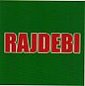 RAJDEBI (and logo) trademark logo