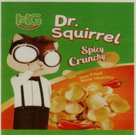DR. SQUIRREL (and logo) trademark logo