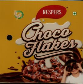 NESPERS CHOCO FLAKES (and logo) trademark logo