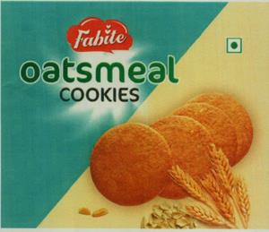 FABITE OATSMEAL COOKIES (and logo) trademark logo