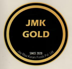 JMK GOLD (and logo) trademark logo