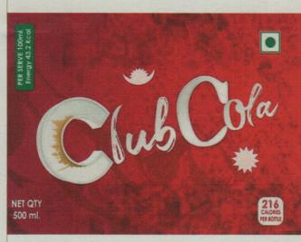 Club Cola (and logo) trademark logo