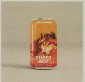 SUPER WOLF (and logo) trademark logo