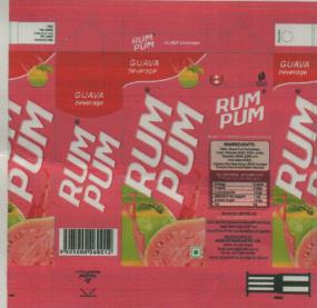 RUMPUM GUAVA (and logo) trademark logo