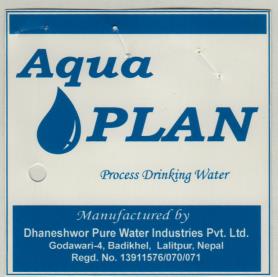 AQUA PLAN (and logo) trademark logo