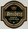 TENSBERG premium lager beer (and logo) trademark logo