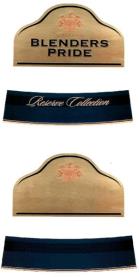 SEAGRAM'S BLENDERS PRIDE RESERVE COLLECTION (and logo) trademark logo