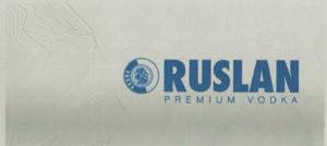 RUSLAN PREMIUM VODKA (and logo) trademark logo