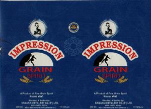 IMPRESSION (and logo) trademark logo