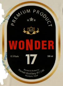 WONDER 17 (and logo) trademark logo
