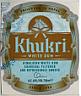 Khukri WHITE RUM (and logo) trademark logo