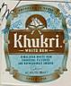 Khukri White Rum 180 ml (and logo) trademark logo