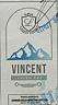 VINCENT (and logo) trademark logo