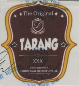 TARANG (and logo) trademark logo