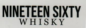 NINETEEN SIXTY WHISKY (and logo) trademark logo