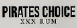 PIRATES CHOICE XXX RUM (and logo) trademark logo