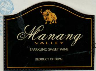MANANG VALLEY (and logo) trademark logo