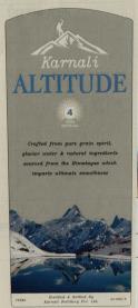 Karnali Altitude 750 ML (and logo) trademark logo