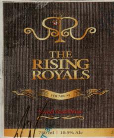 The rising royals (and logo) trademark logo