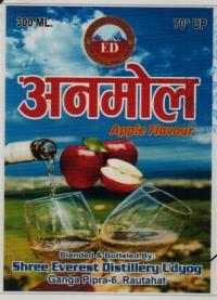 ANMOL APPLE FLAVOUR (and logo) trademark logo