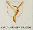 YARCHAGUMBA BRANDY (and logo) trademark logo