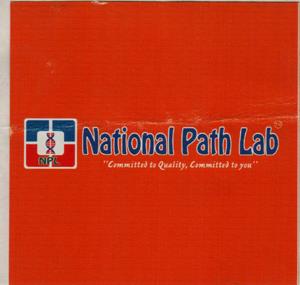 NATIONAL PATH LAB (and logo) trademark logo
