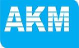 AKM (and logo) trademark logo