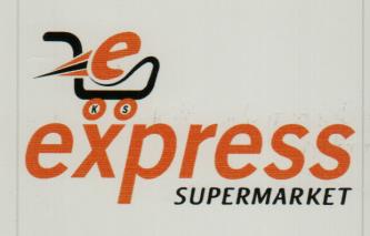 K.S. EXPRESS SUPERMARKET (and logo) trademark logo