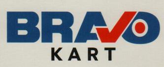 BRAVO KART (and logo) trademark logo
