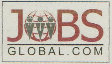 JOBS GLOBAL.COM (and logo) trademark logo