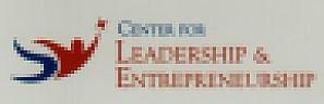 CENTER FOR LEADERSHIP & ENTREPRENEURSHIP (and logo) trademark logo