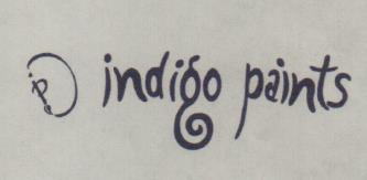 INDIGO PAINTS (and logo) trademark logo
