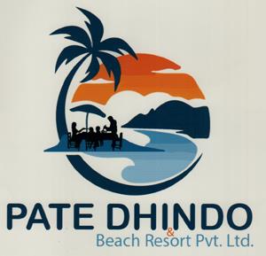 PATE DHIDO AND BEACH RESORT PVT. LTD. (and logo) trademark logo