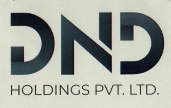 D.N.D. HOLDINGS PVT. LTD. (and logo) trademark logo