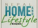 NEPAL HOME AND LIFE STYLE EXPO (and logo) trademark logo