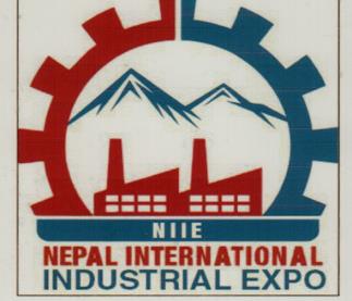 NEPAL INTERNATIONAL INDUSTRIAL EXPO (and logo) trademark logo