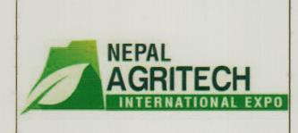 NEPAL AGRITECH INTERNATIONAL EXPO (and logo) trademark logo