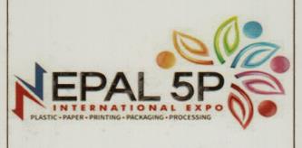 NEPAL 5P INTERNATIONAL EXPO (and logo) trademark logo
