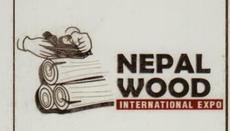 NEPAL WOOD INTERNATIONAL EXPO (and logo) trademark logo