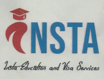 INSTA Education and Visa Services (and logo) trademark logo