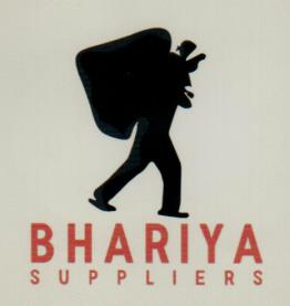 BHARIYA SUPPLIERS (and logo) trademark logo