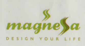 MAGNESSA DESIGN YOUR LIFE (and logo) trademark logo