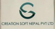 CREATION SOFT NEPAL PVT. LTD. (and logo) trademark logo
