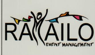RAMAILO EVENT MANAGEMENT (and logo) trademark logo