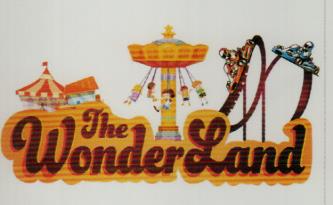 THE WONDER LAND (and logo) trademark logo