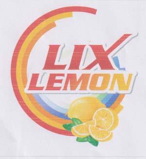 LIX LEMON (and logo) trademark logo