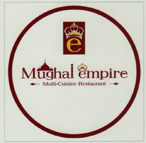MUGHAL EMPIRE (and logo) trademark logo