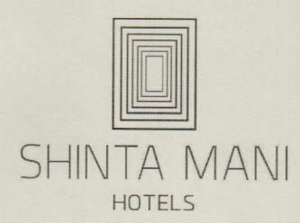 SHINTA MANI HOTELS (and logo) trademark logo